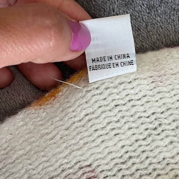 EUC Anthropologie Marseille Floral Fringed Kimono Poncho Shawl O/S Boho Western - Picture 11 of 15